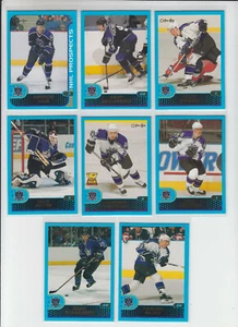 01/02 OPC Los Angeles Kings w/Inserts (8 Cards) Palffy Deadmarsh Lilja Potvin + - Picture 1 of 2