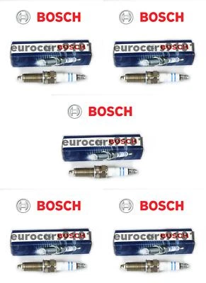 (5) 件套梅赛德斯-奔驰 C280 博世火花塞 0242135509 0041591803 — 第 1/2 张图片
