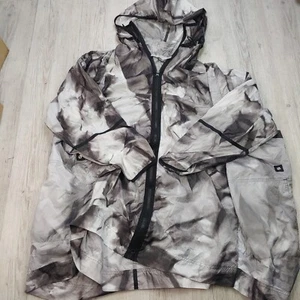 Adidas Stella McCartney Women's Hooded Windbreaker Jacket Abstract XS Full Zip - Picture 1 of 15