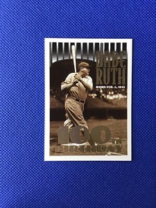 1995 Topps #3 Babe Ruth 100th Birthday New York Yankees #3