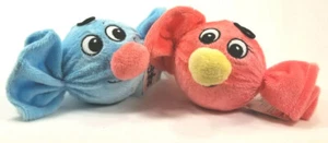 Smiley Sweets Soft Covered Squeaker Balls dog toys toy puppy puppies gift B12 - Picture 1 of 3