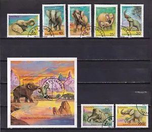 Tanzania - 1991 - Elefantes - Serie - usados - Imagen 1 de 1