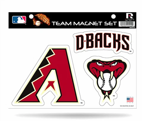 Arizona Diamondbacks New Design Multi Die Cut Magnet Sheet Auto Home Baseball Cover