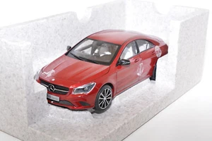 MERCEDES-BENZ CLA-KLASSE C117 DESIGNO PATAGONIANRED 1:18 NOREV DEALER VERY RARE - Picture 1 of 6