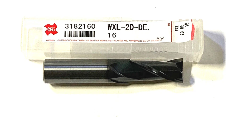 OSG 16.00mm Solid Carbide End Mill TiAlN 2 Flute EXOCARB Made In Japan - Image 1 of 1