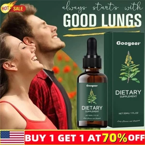 Gotas de extracto de hoja de gordolobo 60 ml limpieza pulmonar gota respiratoria de hierbas cuidado de la salud - Imagen 1 de 11