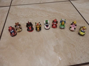 Mattel Nintendo Super Mario Kart Hot Wheels Die Cast Car Lot - 9 Vehicles - Picture 1 of 6