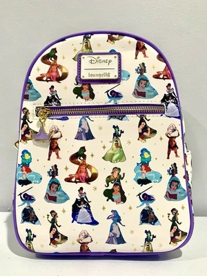 Mini Mochila Loungefly Princesas Disney Nueva Con Etiquetas  Foto 1 de 4