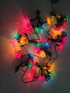 Vtg Christmas Light String reflector Star Atomic Starburst & Foil Reflector READ - Picture 1 of 8