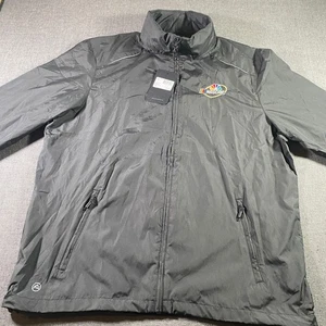 NASCAR NBC Stormtech XL Black Jacket Full Zip Performance Coat - Picture 1 of 11