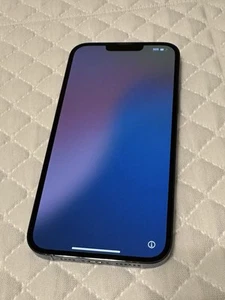 Apple iPhone 13 Pro Max Blue 128GB T-Mobile - Cracked Camera Lens - Picture 1 of 13