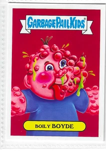 2017 Topps Garbage Pail Kids Adam-Geddon Boily Boyde #7a - Picture 1 of 2