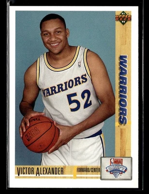 1991-92 Upper Deck Victor Alexander #10 Rookie - Image 1 of 2