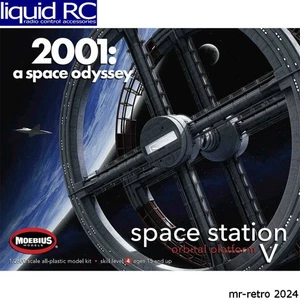Moebius Models 2001-6 2001: Space Station V 1/2600 Scale Plastic Model Kit - Picture 1 of 1