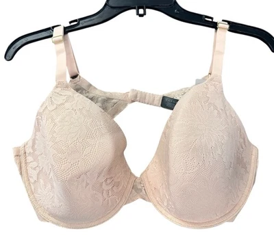 NEW Natori Womens Levitate Contour Underwire Bra Cameo Rose Size 38D NWT - Image 1 of 3