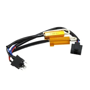H4 Faro De Coche Led Decodificador De Adaptador DC 12V 50W 8Ohm - Imagen 1 de 5