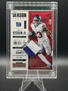 2022 Jersey Fusion Odell Beckham Jr. Game Worn Namplate Patch #'d 4/25 - Picture 1 of 2