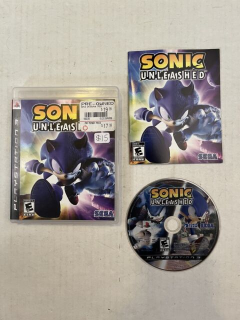 Jogo Sonic Unleashed Da Sega Lacrado Original Para Xbox 360 em