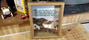 Countryside Villas Shadowbox Framed Picture,St. Meinrad,In,glass/wood,8x10,hangs - Picture 1 of 7