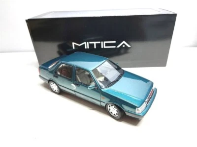 Lancia Thema Turbo 16V LX Blu Petrolio del 1991 - 1/18 Mitica - Immagine 1 di 4