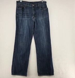 Lucky Brand Men's Relaxed Straight Jeans 36x30 Blue Denim Regular Inseam 7MG1000 - Picture 1 of 14
