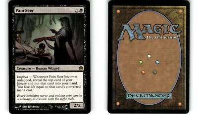 MTG Born of the Gods Pain Seer BOG 80/165 R   - Image 1 of 2