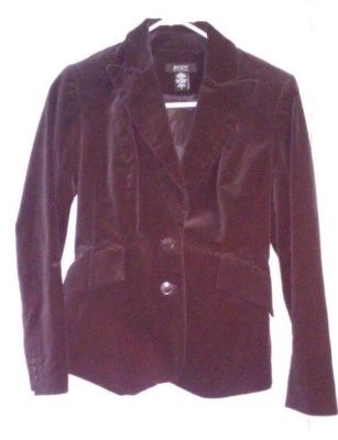 Blazer Body by Victoria Negro Terciopelo/Velour *Talla 2 * Excelente Estado Foto 1 de 4