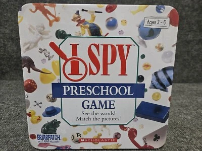 Scholastic Briarpatch I SPY PRESCHOOL Game in Tin - Image 1 of 3