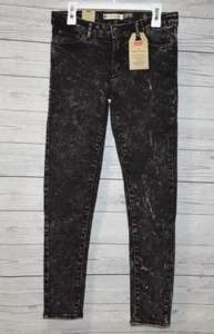 NEW Girls Levi's 710 Super Skinny Marble Stretch Jeans Size 12 REG - Picture 1 of 4