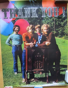 Rarität: Creedance Clearwater Revival Thank You Poster mit original Autogrammen - Bild 1 von 10