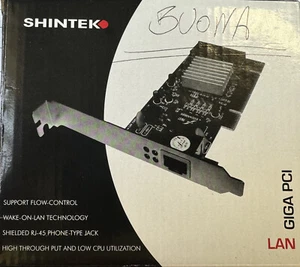 Scheda di rete PCI Shintek Gigabit Ethernet RJ 45 - Photo 1/2