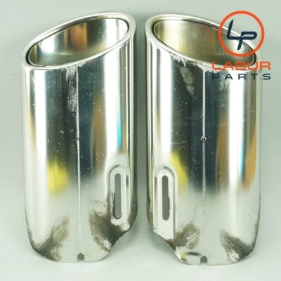 +A1321 W212 MERCEDES 10-13 E CLASS CONJUNTO DE TAMPA DE PONTA DE ESCAPE TRASEIRA ESQUERDA E DIREITA - Imagem 1 de 4