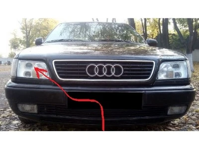 Объектив фары Audi 100 левое прозрачное стекло 432941116 1977-1997 - Изображение 1 из 3