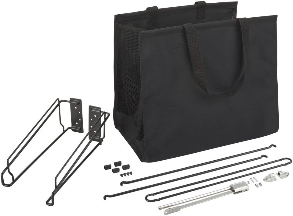 Rev-A-Shelf Tilt Out Cloth Hamper - Black CTOHSL-24-1 Sidelines 24”