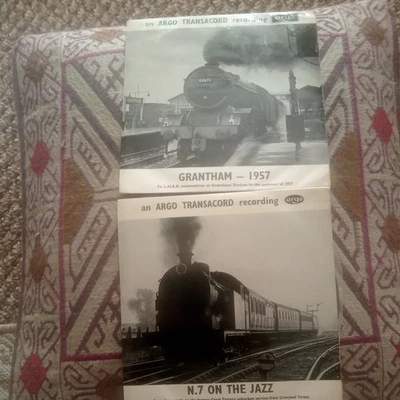 argo  Recording, Steam Train Sound Effects 2 records - Image 1 of 2
