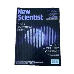 NEW SCIENTIST MAGAZINE | WEEKLY NOV 6-12, 2021 | DOES ANYTHING EXIST? - Picture 1 of 3