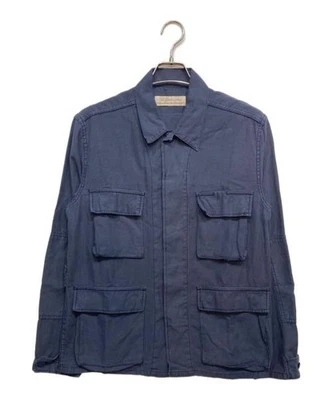 REMI RELIEVE × BEAMS PLUS Camisa Militar Chaqueta Azul Marino Foto 1 de 4