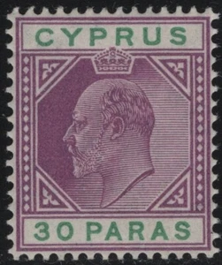 #CIP (04793) Cipro 1904 30 paras (N°47) Nuovo gomma MNH* - Imagen 1 de 2