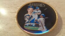 1989 Sports Impressions 4" Plate -Gregg Jefferies  - New York Mets  MT