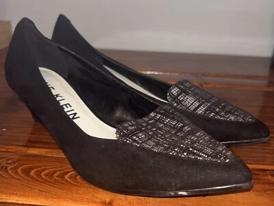 Туфли на каблуке Anne Klein AK Medley черные для котят размер 9,5 - Изображение 1 из 4