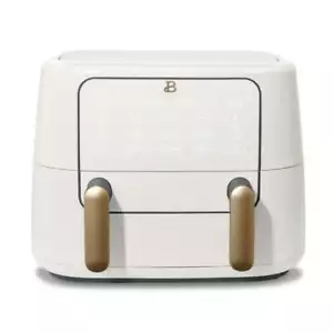 9 QT Trizone Air Fryer White Icing by Drew Barrymore - Picture 1 of 10