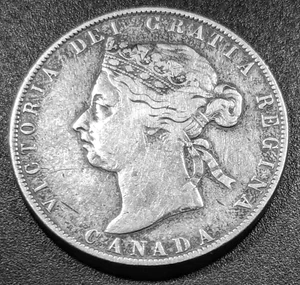 1899 Canada 50 cents - Very Fine plus - Picture 1 of 2