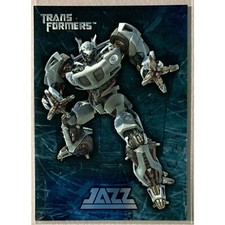 Transformers the 1st movie Embossed Foil chase Card #6 Jazz 2007