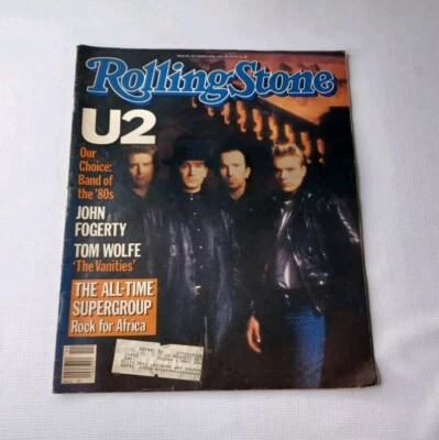 Rolling Stone Magazine Issue 443 March 14th 1985 U2 Cover - Image 1 of 4