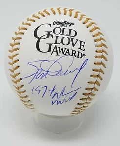 Steve Garvey Signed Rawlings Gold Glove Logo Baseball MVP Insc BAS COA 022 - Picture 1 of 6