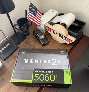 MSI Ventus GeForce RTX 5060 Ti 16GB GDDR7 PCI Express 5.0 x 16 Graphics Card - Picture 1 of 7