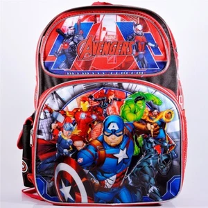 Mochila escolar grande Marvel Avengers 16" para niños, bolsa de libros Avengers para niños - Imagen 1 de 3
