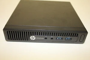 HP EliteDesk 705 G3 (128GB SSD, AMD A10 PRO-8770E, 2.80GHz, 8GB) Mini Desktop - - Afbeelding 1 van 3