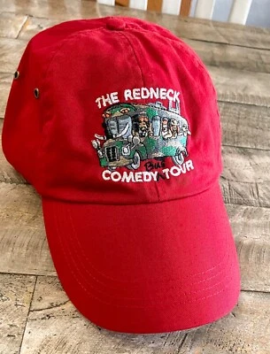 Redneck Comedia Autobús Tour Sombrero Gorra Yunque Gorra de Béisbol Recuerdo Adulto Ajustable Foto 1 de 4