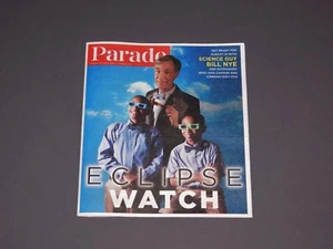 Parade Magazine August 2017 Science Guy Bill Nye Eclipse Special Issue NEW - Imagen 1 de 1